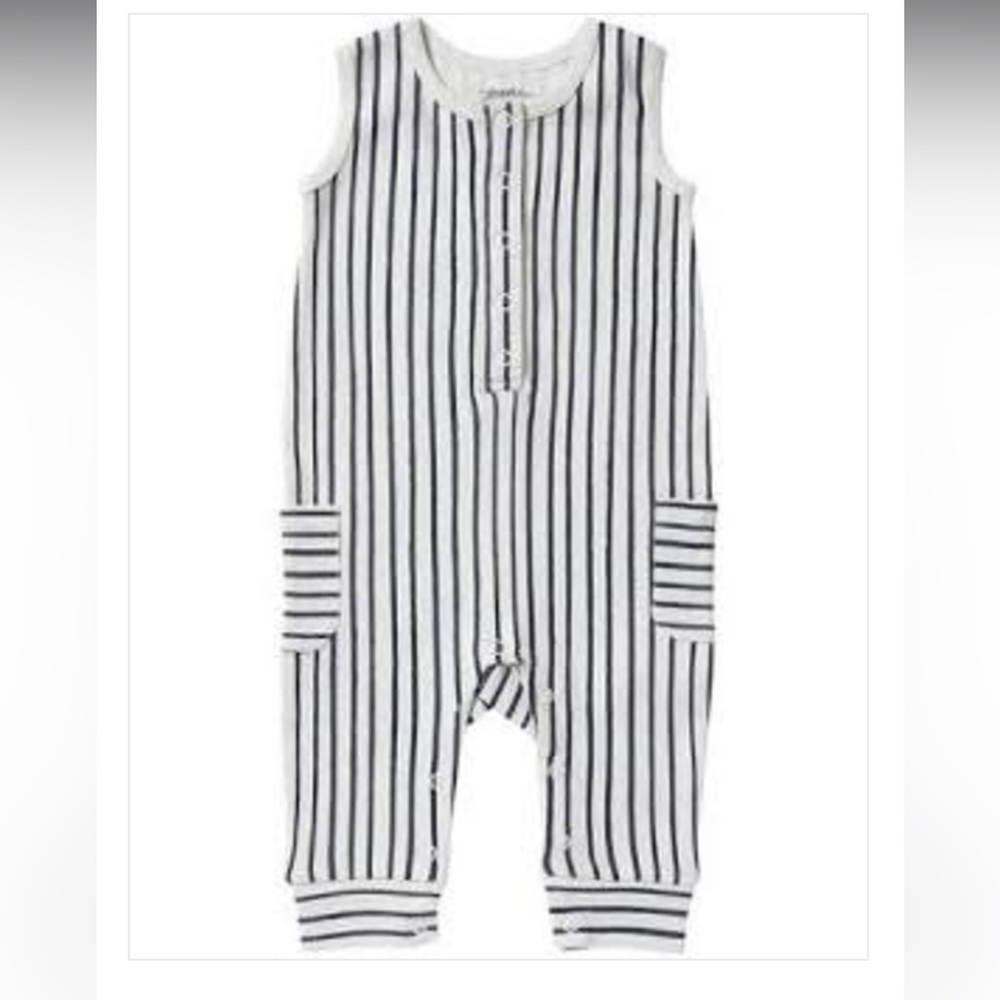 Pehr stripes away romper